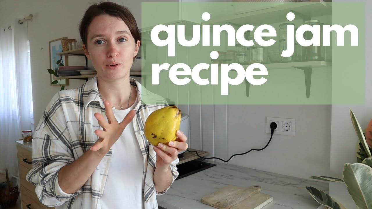 QUINCE JAM OR PORTUGUESE MARMELADA RECIPE