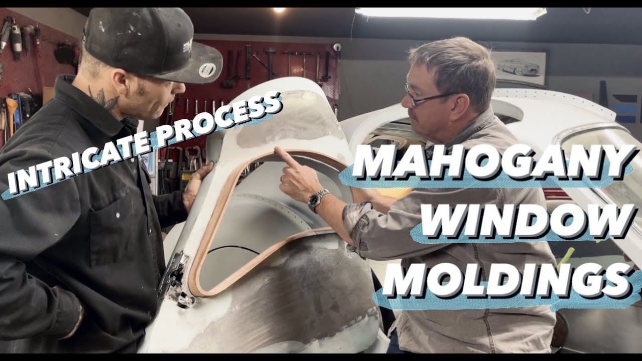 BUGATTI: MAHOGANY WINDOW MOLDINGS TEST FIT