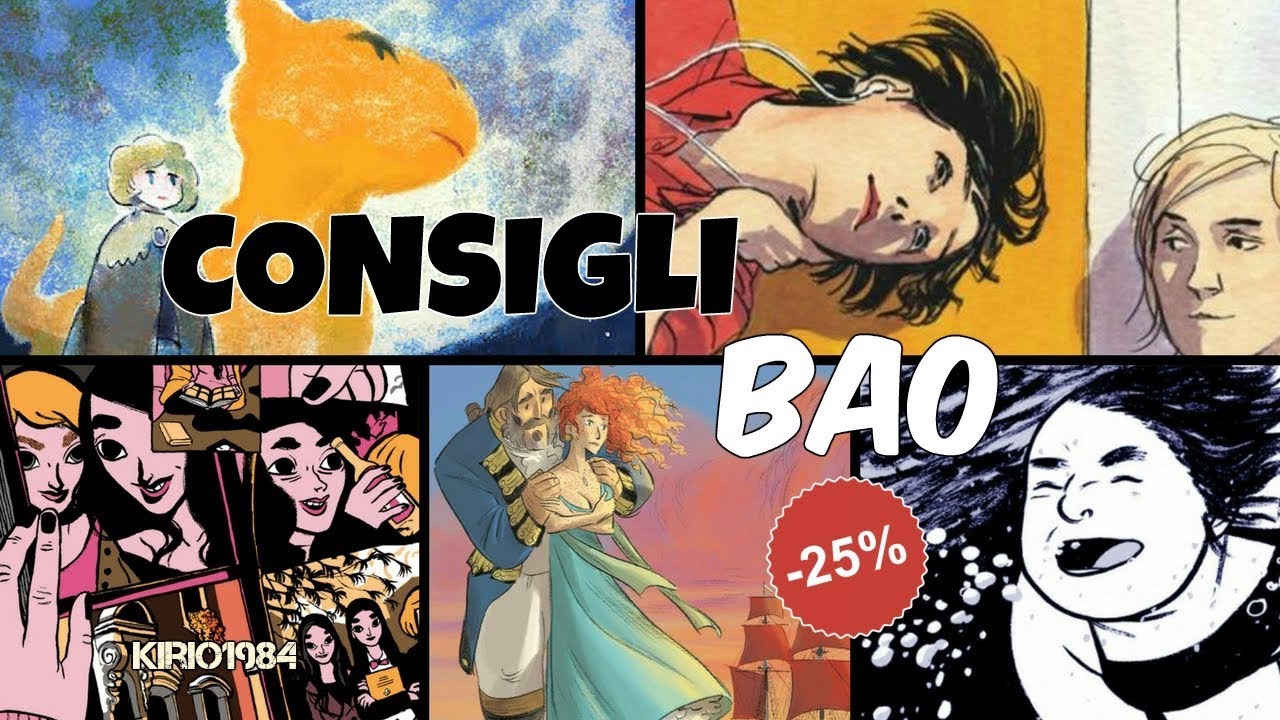 I FUMETTI BAO che vi consiglio! (SCONTATI DEL 25%!!)