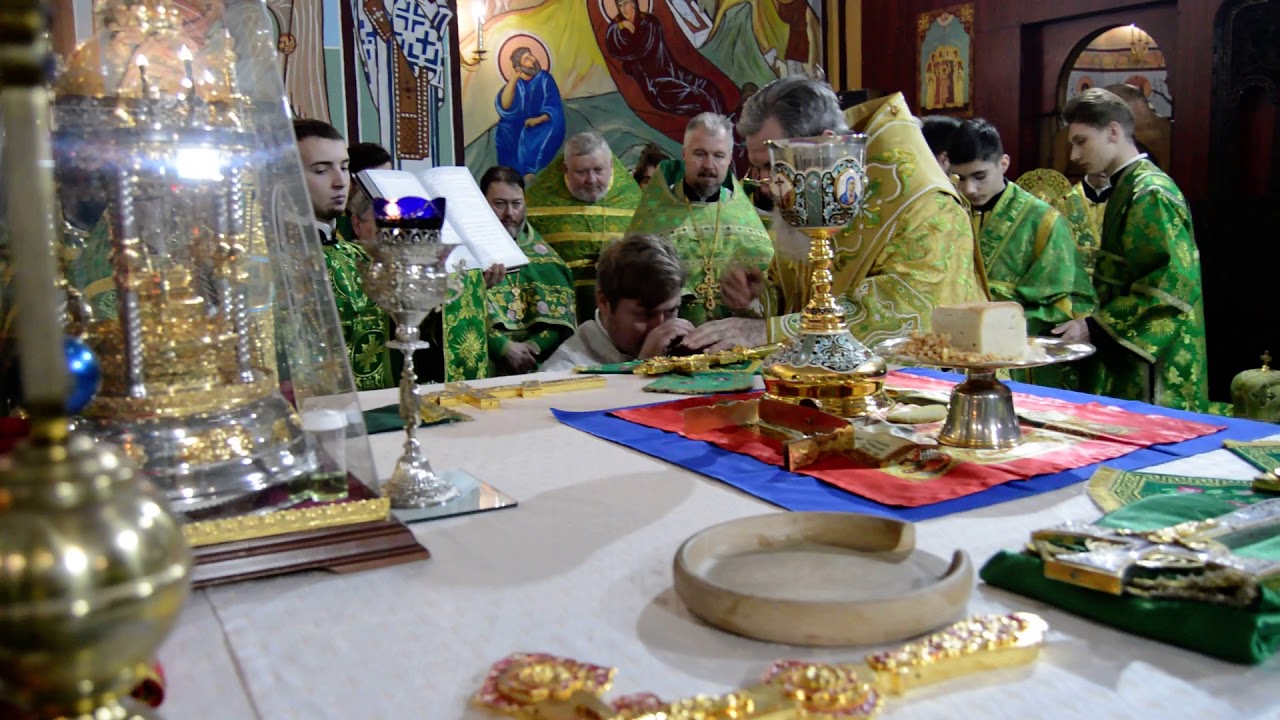 Hirotonia lui Oleg Bucataru în diacon