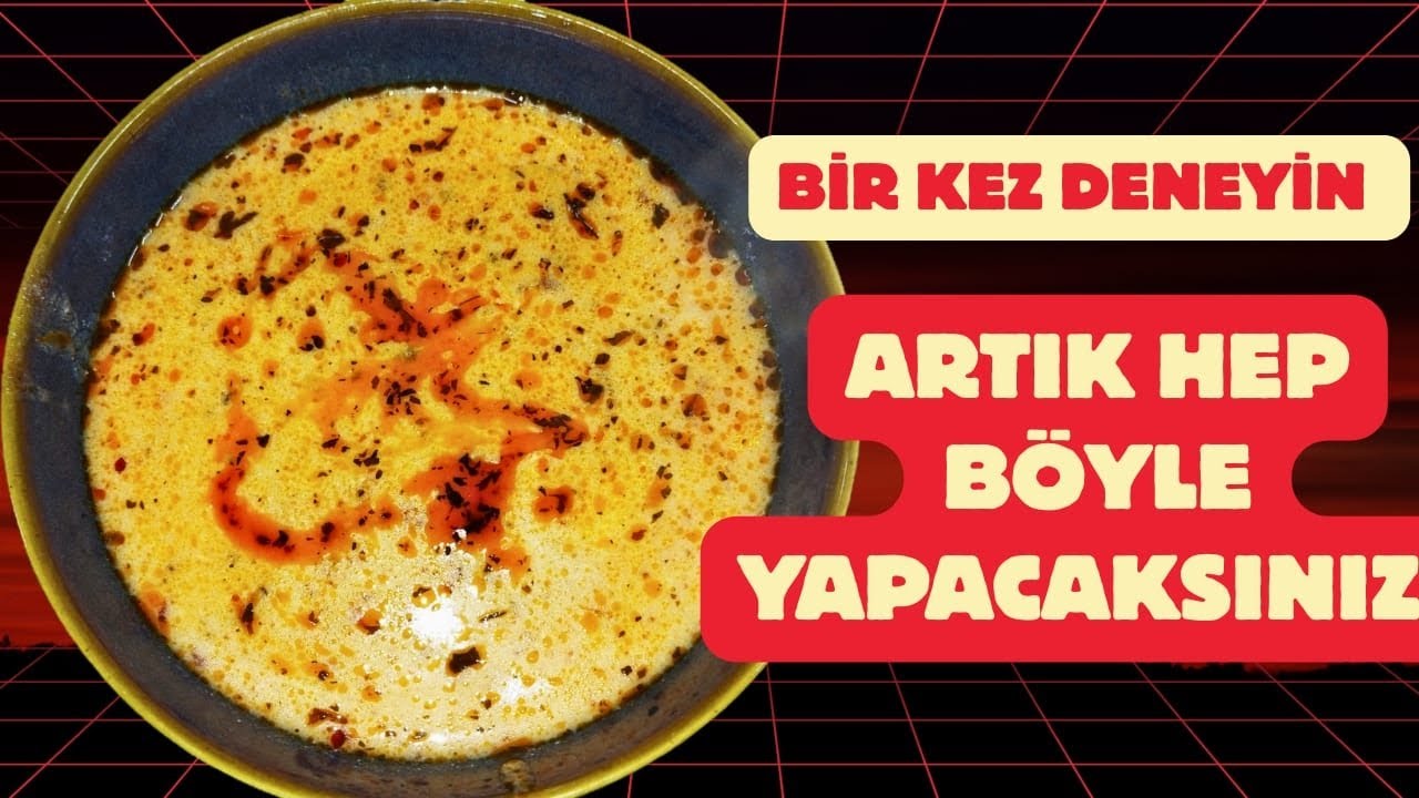 🔥 SALÇALI YOĞURT ÇORBASI TARİFİ | 10 DAKİKADA PRATİK VE EFSANE LEZZET. #çorba