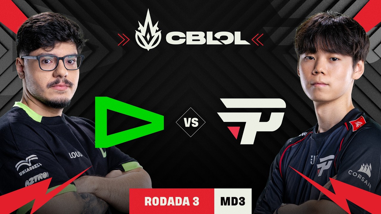 LOUD (LOUD) x paiN Gaming (PAIN)  | Rodada 3 | CBLOL 2026 1&ordf; Etapa | Md3