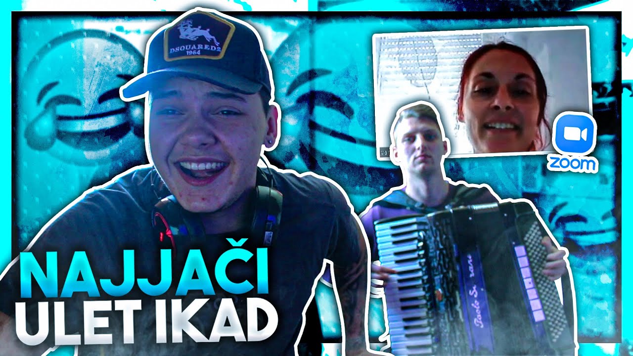 UPADAMO NA ONLINE NASTAVU SA HARMONIKOM | Napravili show🍻