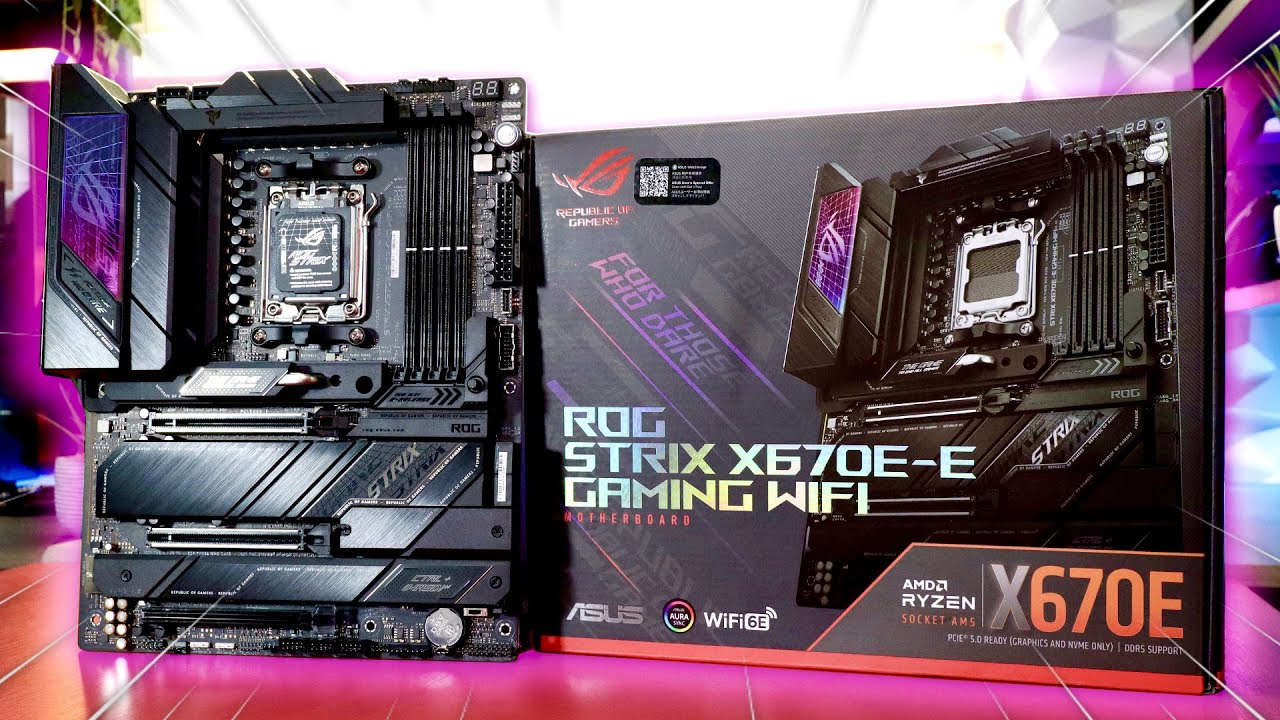 Placa Base ASUS ROG Strix X670E-E Gaming Wifi - AM5 🔥 Review