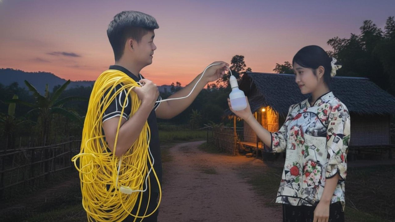 Van Cuong Brings Light Back to Hien Nuong’s Home | Inspiring Story