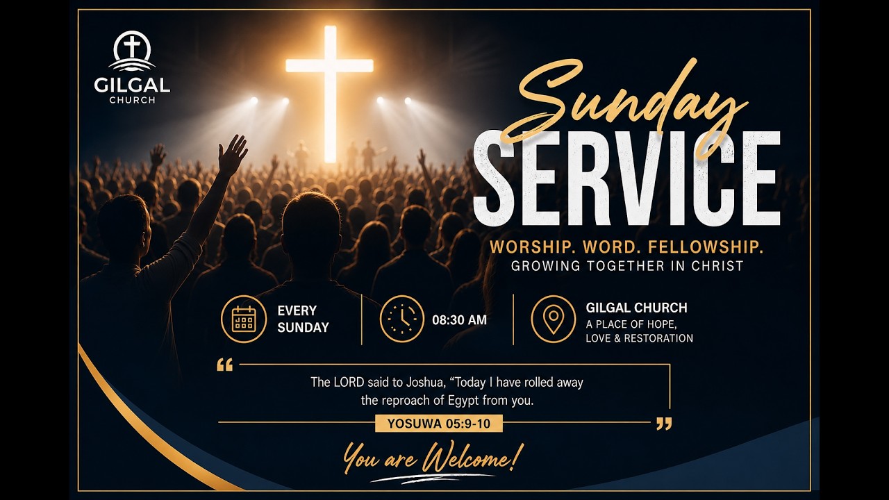 LIVE   SUNDAY  SERVICE GILGAL CHURCH BUJUMBURA /AMATERANIRO Y'UMUGISHA le 16/11/2025