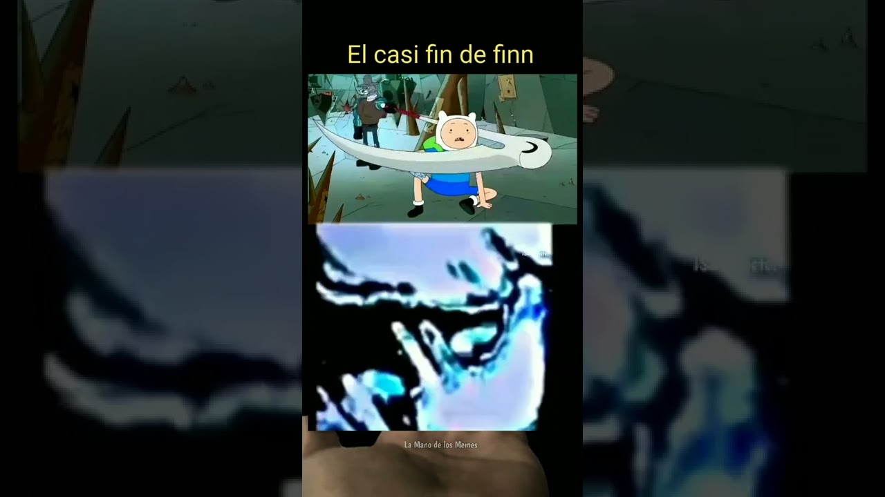 hora de aventura y el casi fin de Finn la sinti&oacute; cerca😱