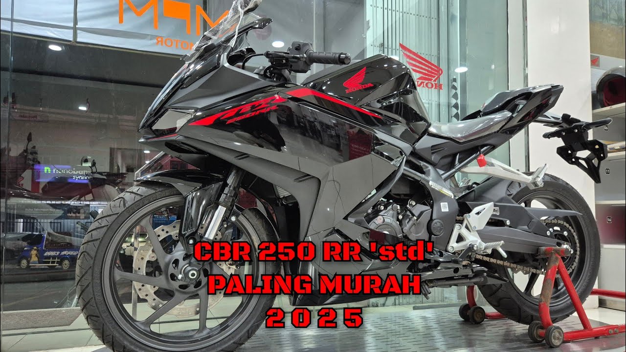 PALING MURAH | HONDA CBR 250 RR 'std' HITAM GLOSS 2025