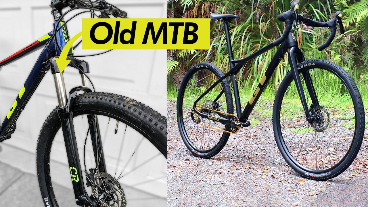 DIY Gravel Bike: how to turn a mountain bike into a gravel bike