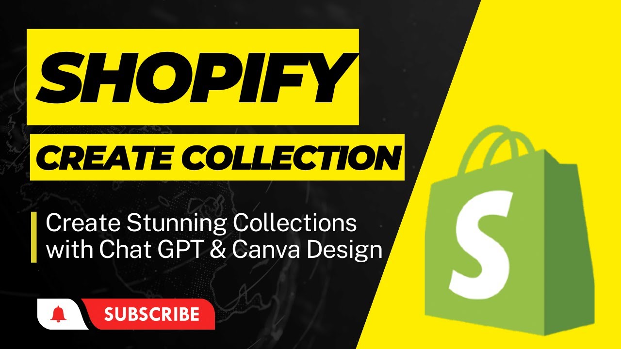 Shopify Collection Tutorial | Create Stunning Collections with Chat GPT & Canva Design