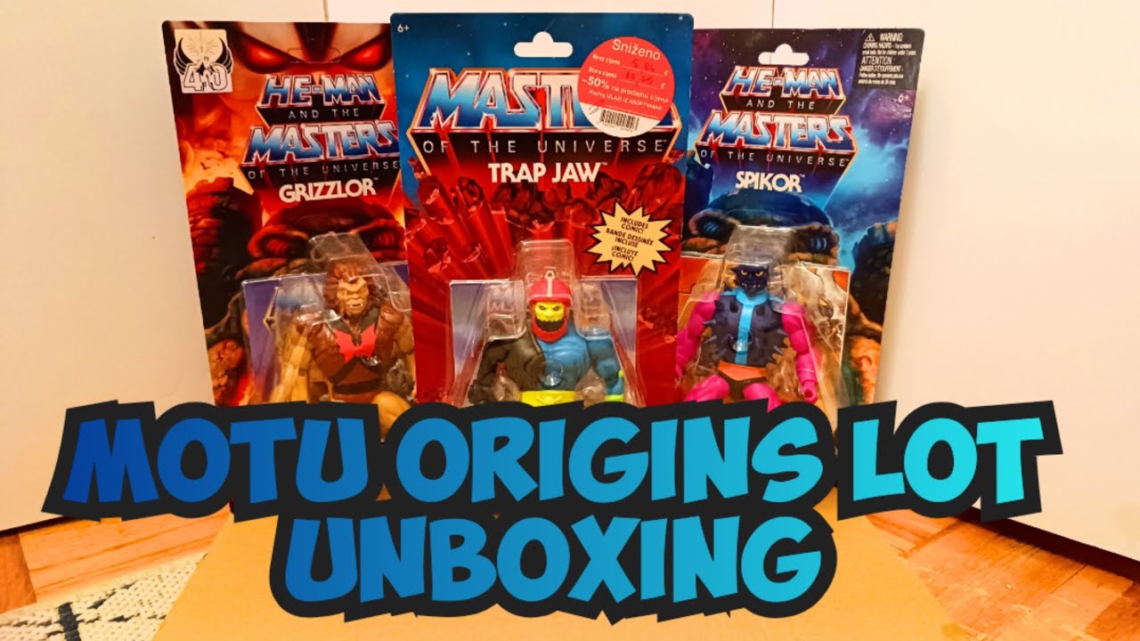 Motu Origins Lot Unboxing 