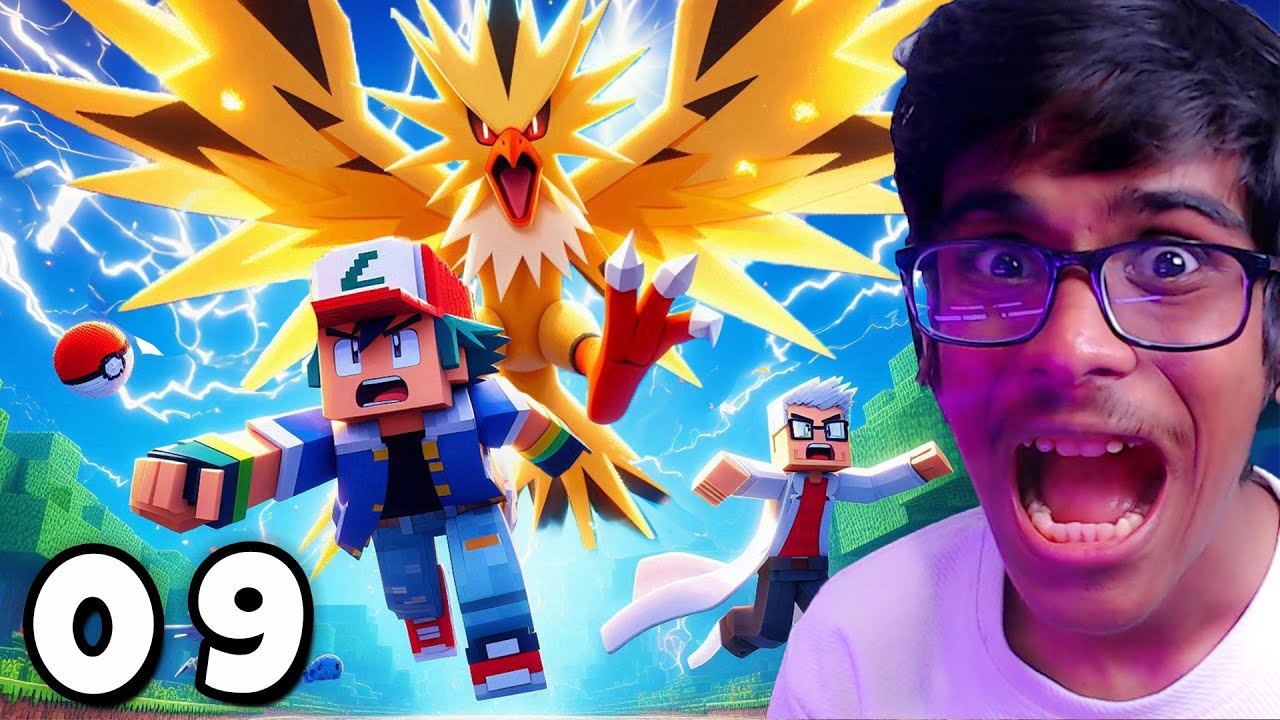 ZAPDOS try to kill ME & Professor Oak | Cobblemon EP09 | Pokemon Gameplay