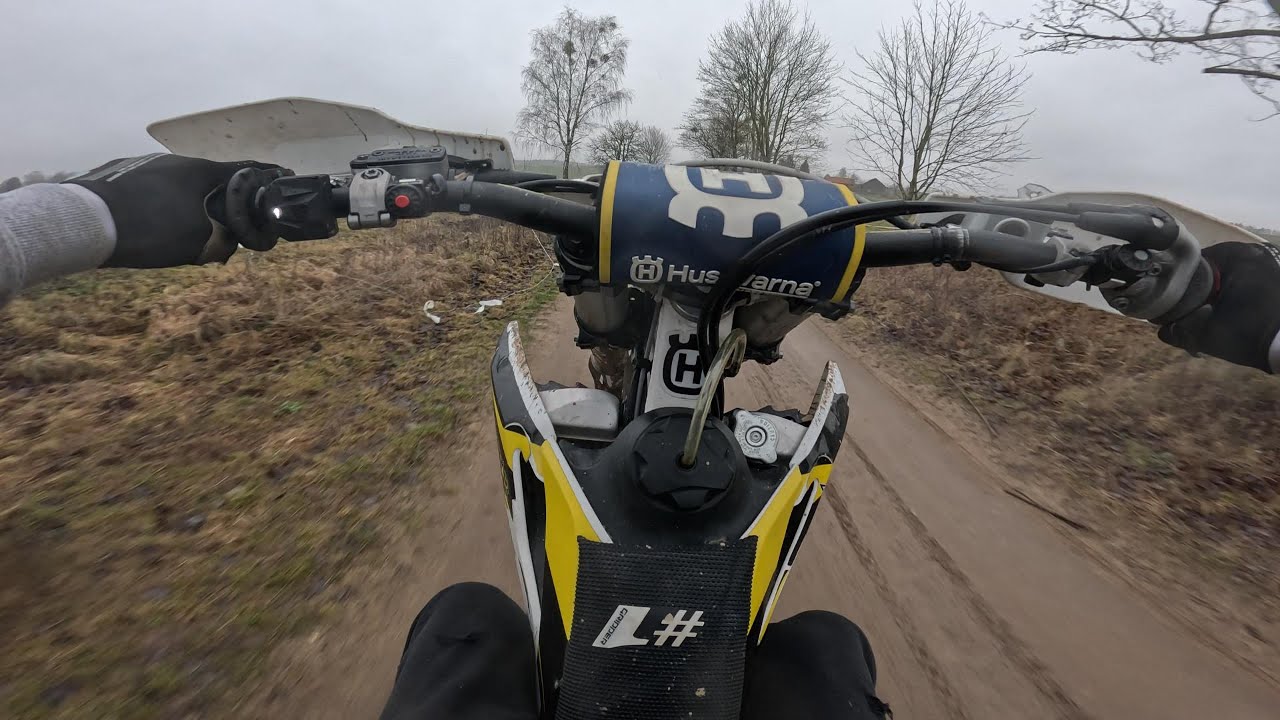 Husqvarna 350 FC - test ride