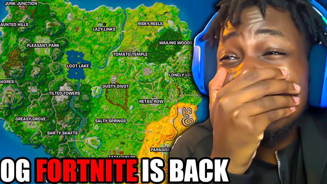 Играю в OG FORTNITE с моим OG SQUAD, который пошёл налево