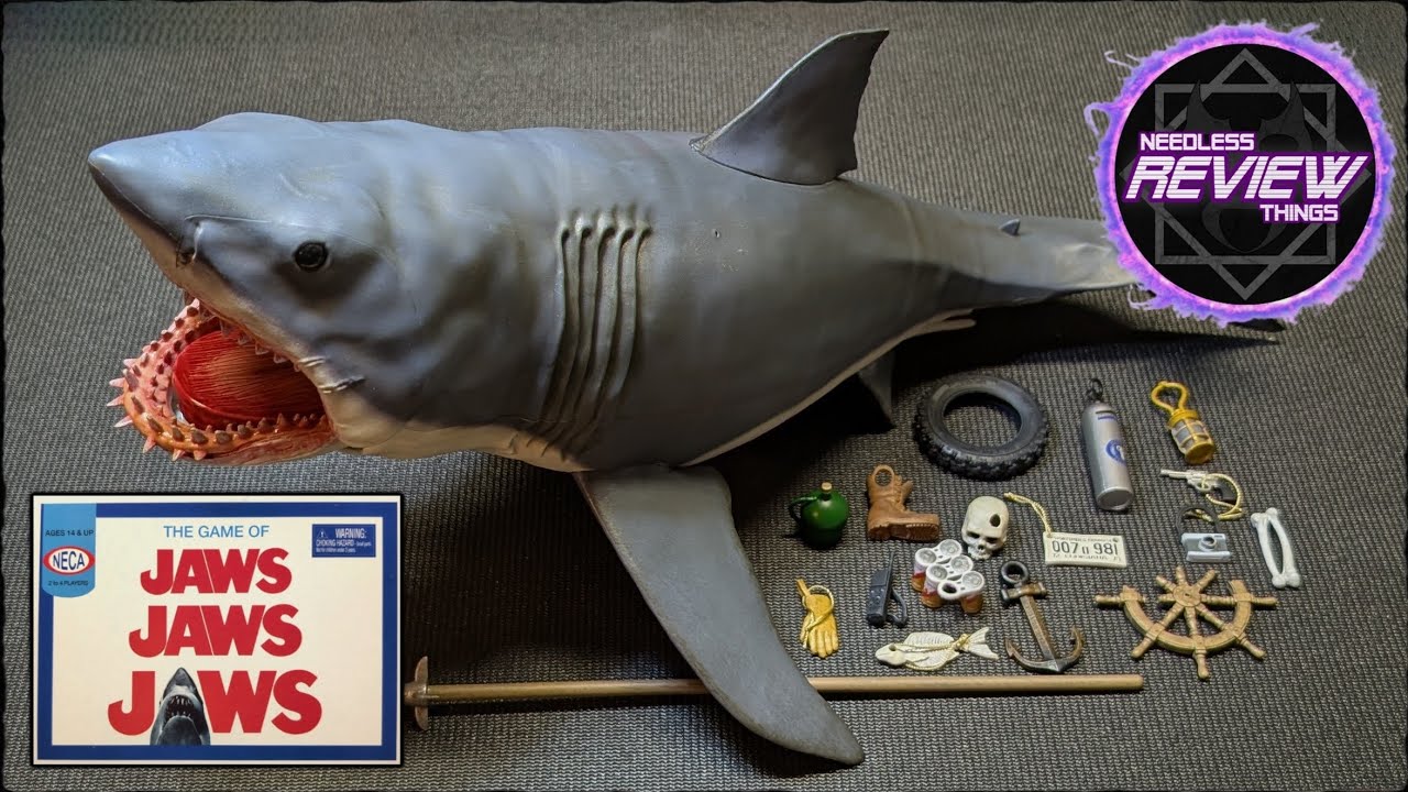 NECA JAWS 50th Anniversary The Game of JAWS Toy Review