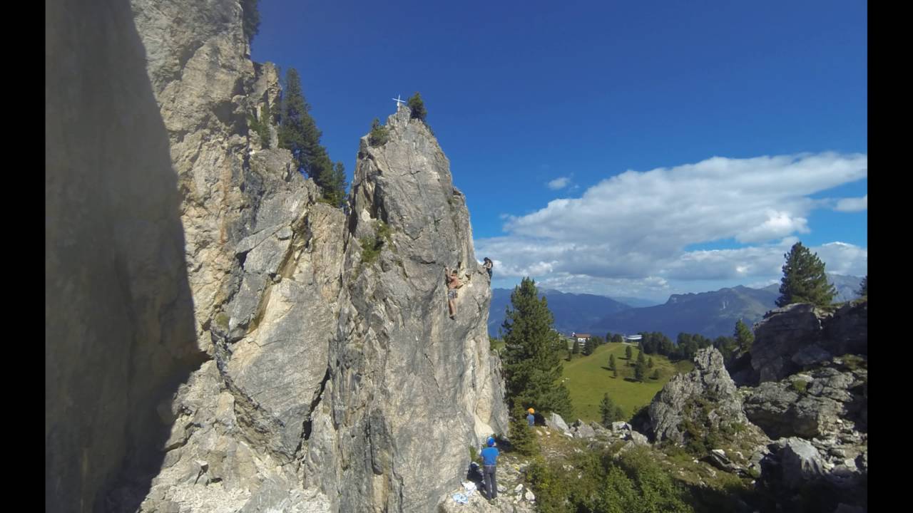 Austria climbing timelapse Sep-2016 - Knorren, Penkenbahn