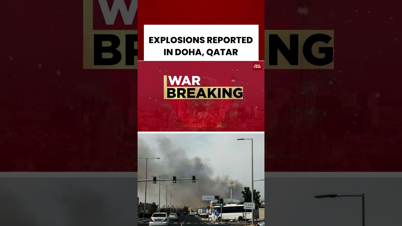 Middle East Crisis: Blast Reports from Doha, Qatar as Iran Conflict Widens #israeliran #dohaqatar