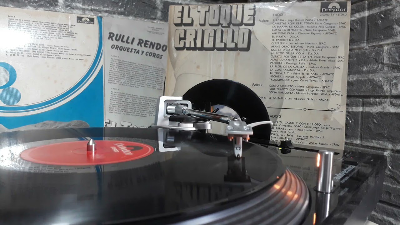 Rulli Rendo &lrm;&ndash; El Toque Criollo (Audio Vinyl)
