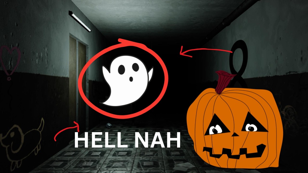 Cant even handle a horror game - CURSED APARTMENT