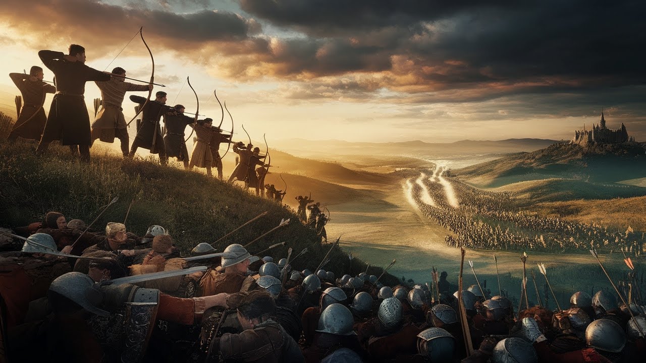 Unbelievable Moments in MOUNT AND BLADE 500 vs 1500 BANNERLORD! Merry Men#22