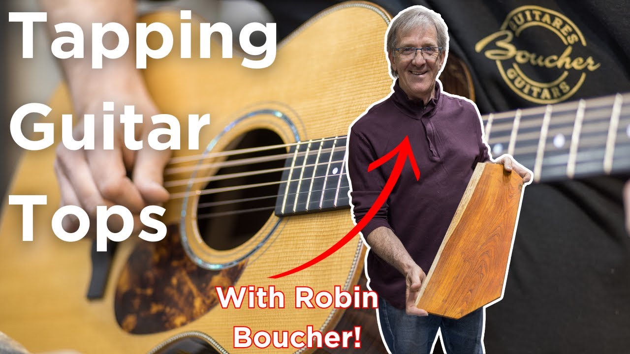 What do you hear when you tap guitar tonewoods? Featuring 