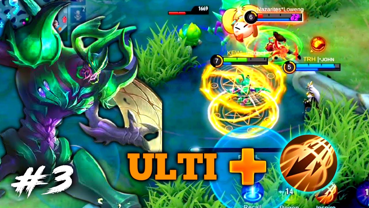 ZHASK COMBO Ulti + Inspire FREESTYLE / MONTAGE #3 | ZHASK Mobile Legends