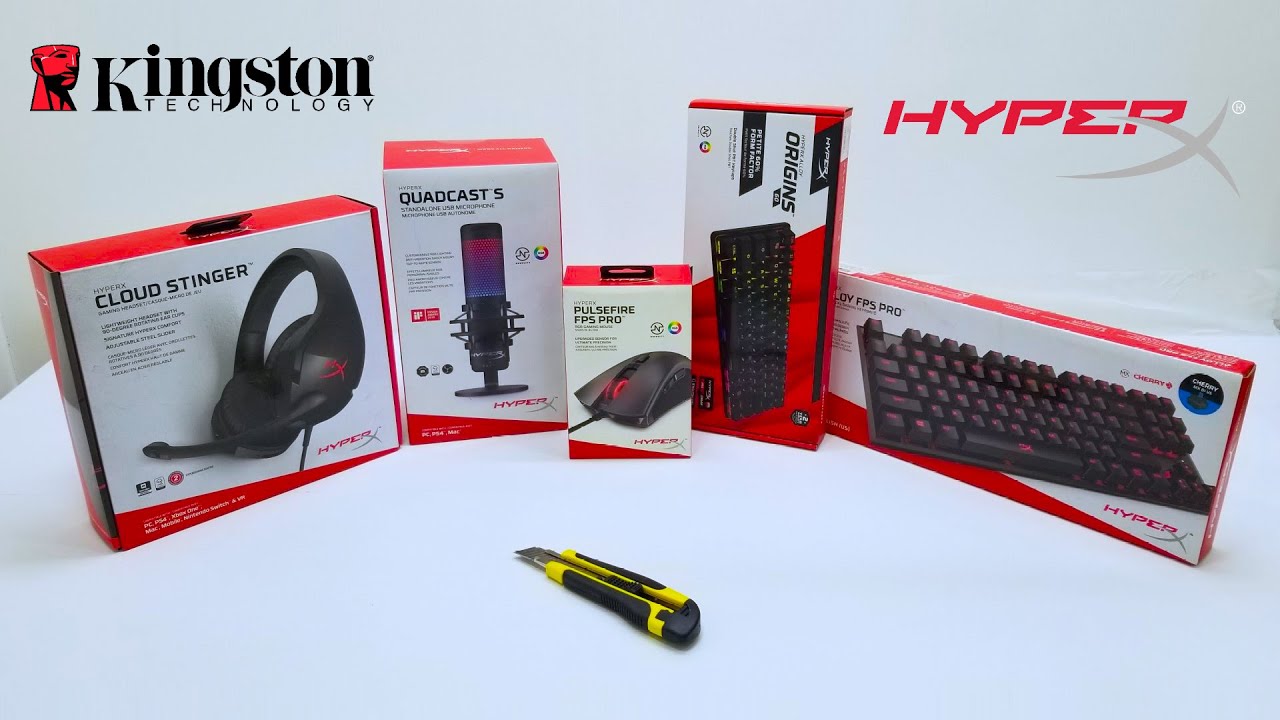 HyperX Unboxing | Gaming Setup