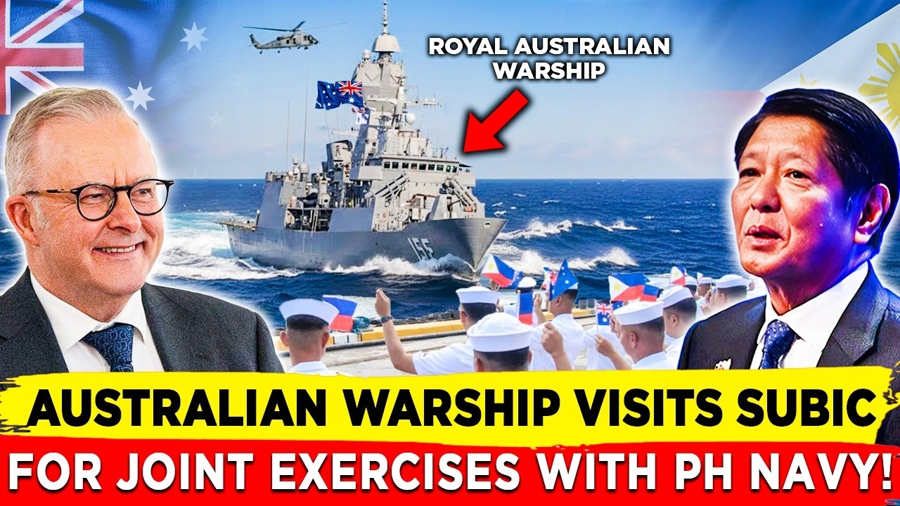 Royal Australian Navy Warship Visits Subic for Joint Maritime Exercises with Philippine Navy