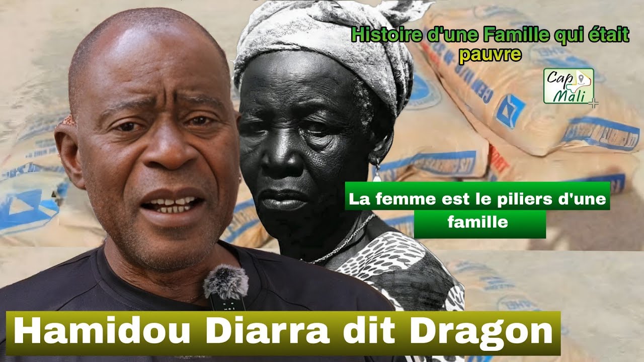 Hamidou Diarra, dit Dragon, découvre l’histoire d’une femme, la femme soutenue son mari, foyer.