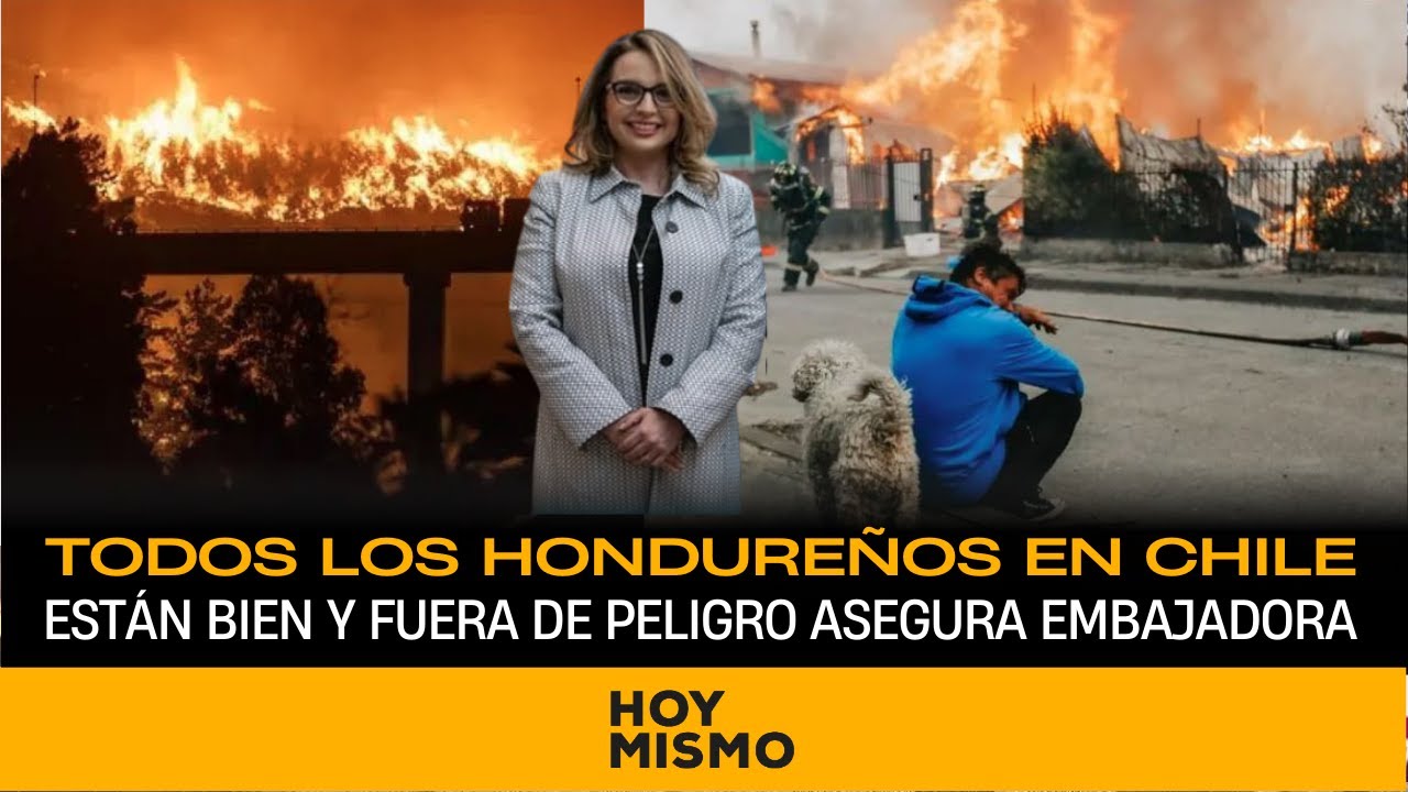 Linda Redondo Marini: Todos los hondureños en Chile están bien y fuera de peligro