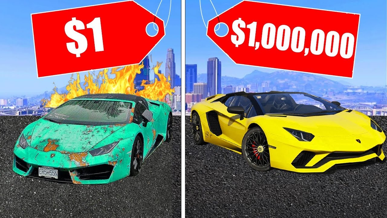Модернизация Lamborghini за $1 до Lamborghini за $1 000 000