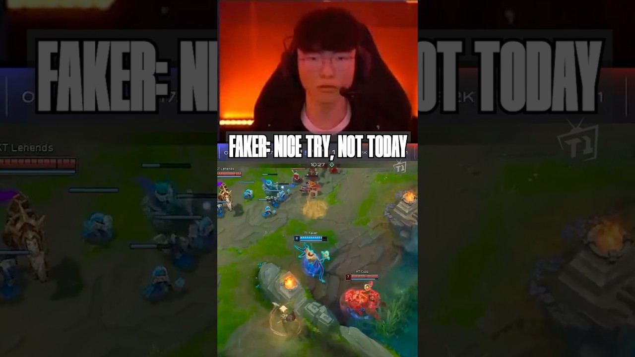 Фейкер: Хорошая попытка, но не сегодня 😏