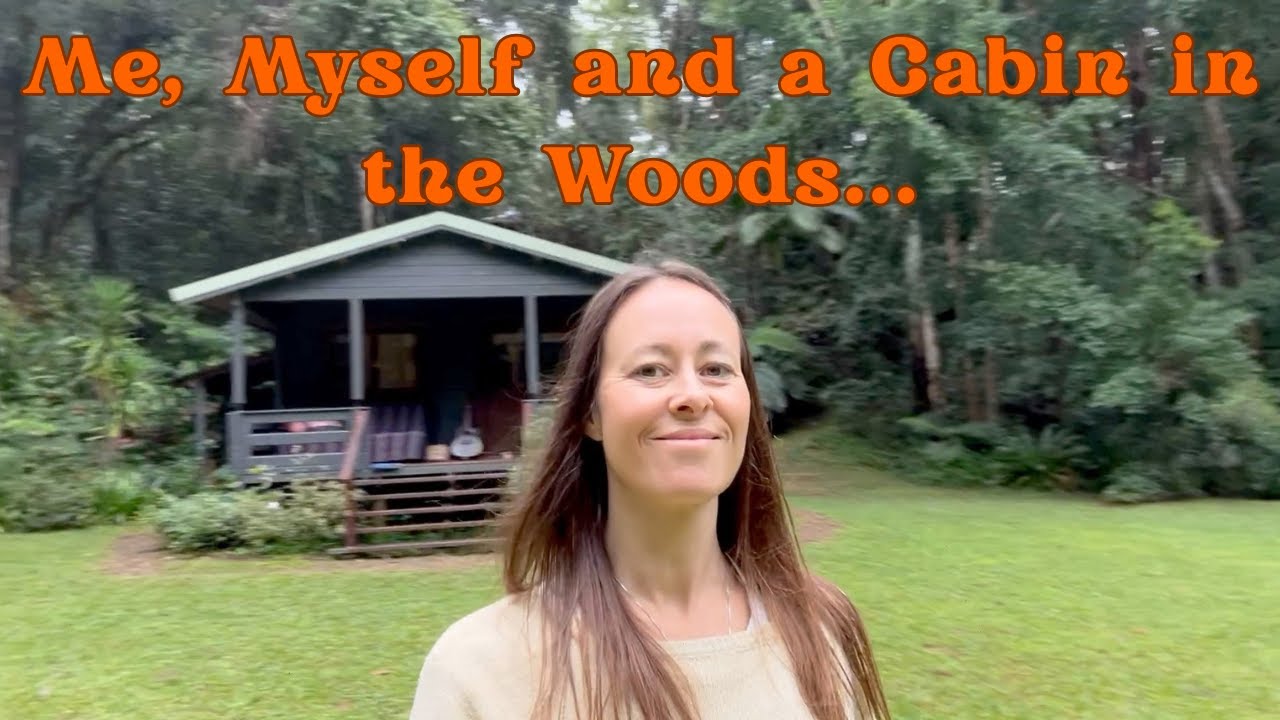 Taking time out to REST, BREATHE and BE, in a little cabin by the creek.