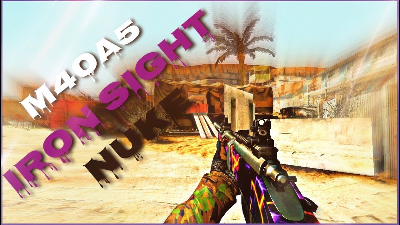 [Bullet Force] M40A5 w Iron Sight Nuke