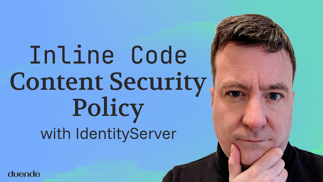 Встроенная политика безопасности кода и контента с использованием IdentityServer