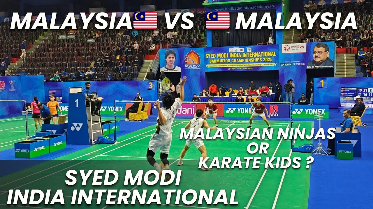 LEE Y B/BOON X Y vs M FAIQ/LOK H Q | SYED MODI INDIA INTERNATIONAL BADMINTON CHAMPIONSHIP 2025