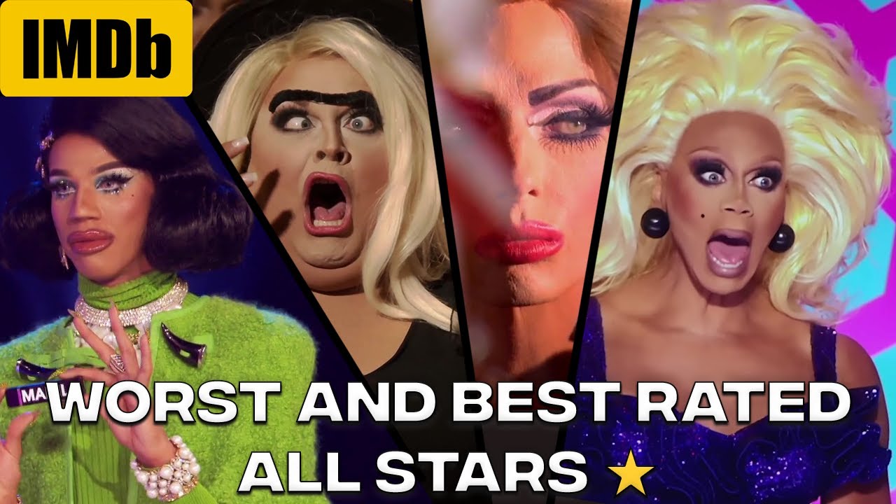 Drag Race's LOWEST and HIGHEST RATED Episode of Each All Stars Season