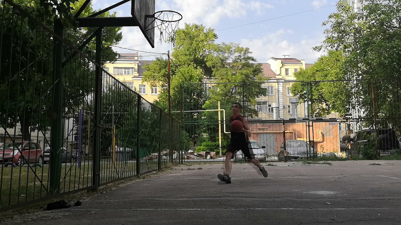 My dunk with a slight arm-twist [ 5'8'' Dunker ]