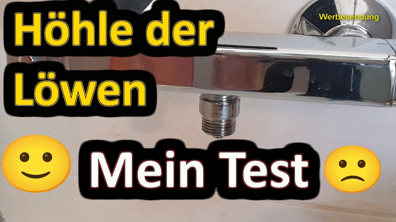 Taugt der Wasserspareinsatz aus der Höhle der Löwen etwas ?#joergerklaerts