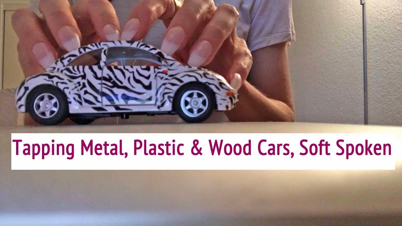 ASMR * Metal, Plastic & Wood Toy Cars! * Fast Tapping & Scratching * Soft spoken * ASMRVilla