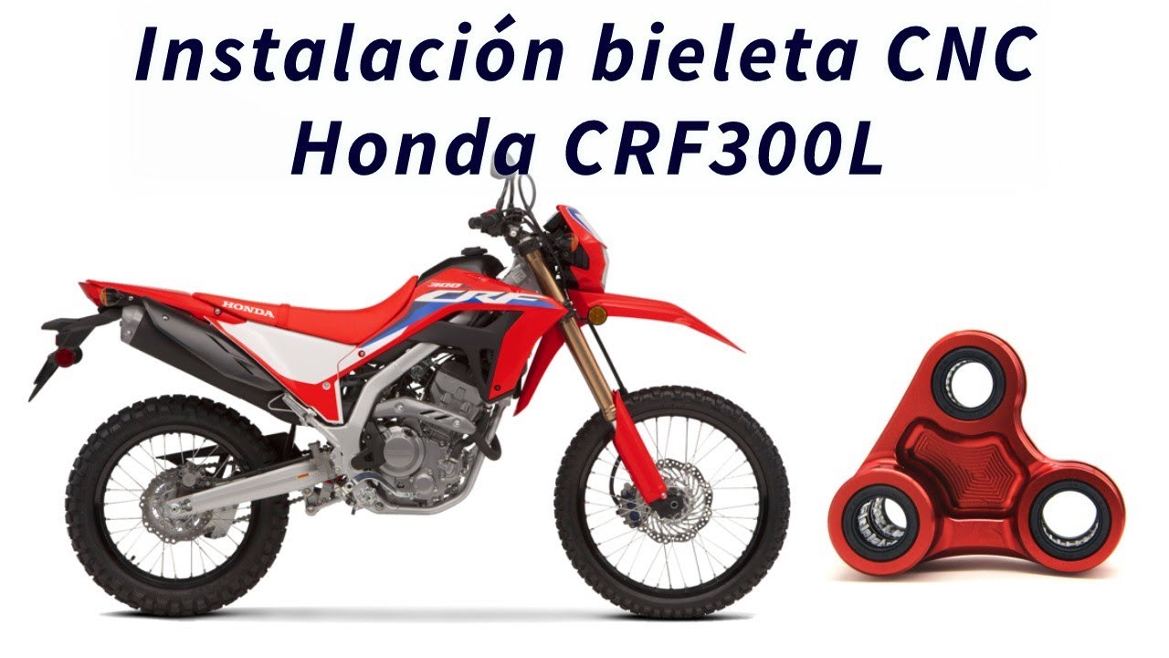 Bieleta Honda CRF 300 l. ¿Baja la moto 4 cm y ahorra casi 500g de peso?