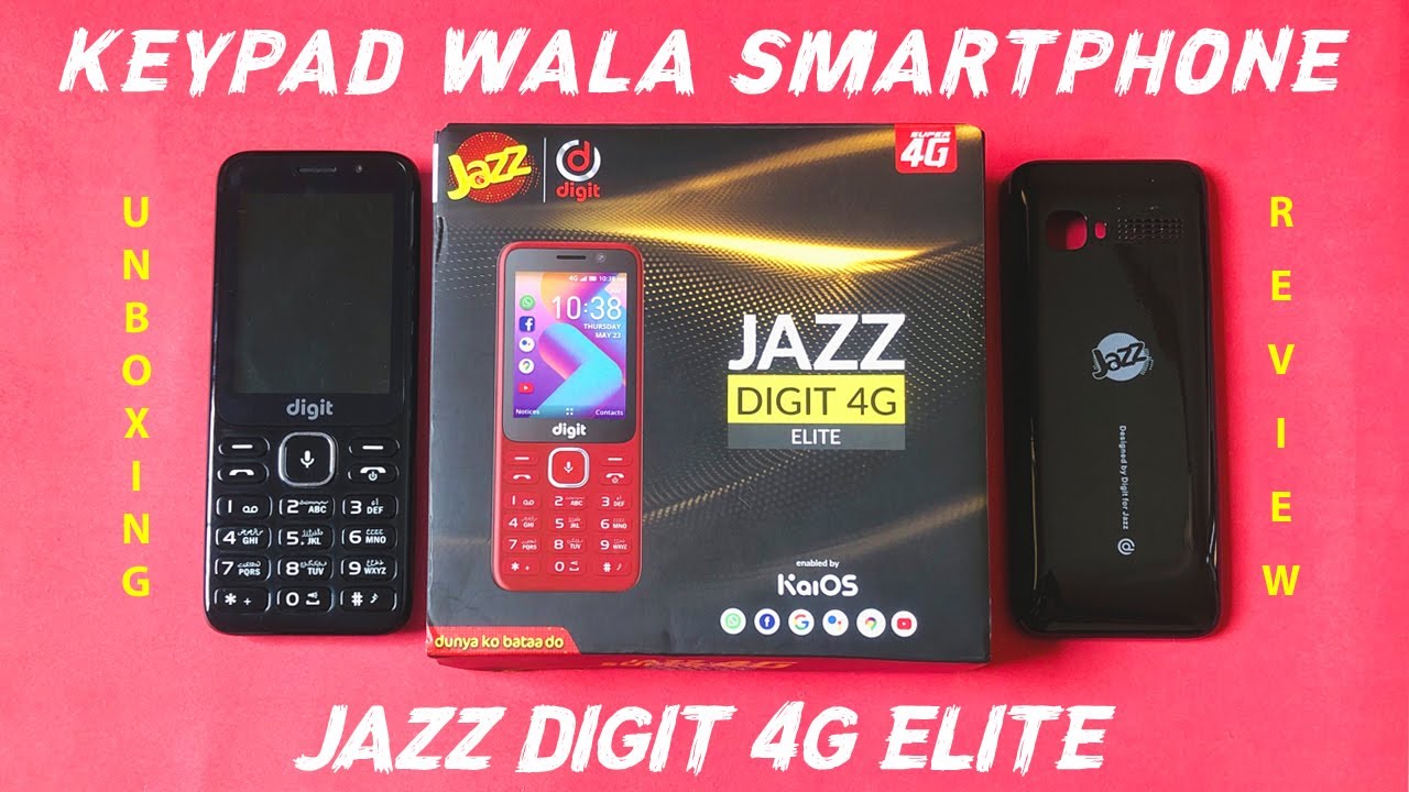 Jazz Digit 4G ELITE | Unboxing + Full Review | Keypad Wala Smartphone | 2022