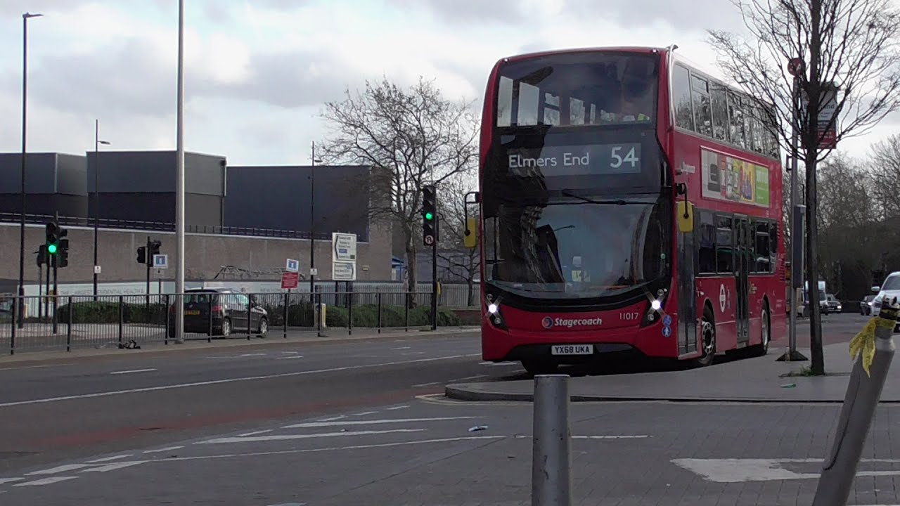 54 Full London Bus Route: Elmers End - Woolwich Stagecoach Part 1