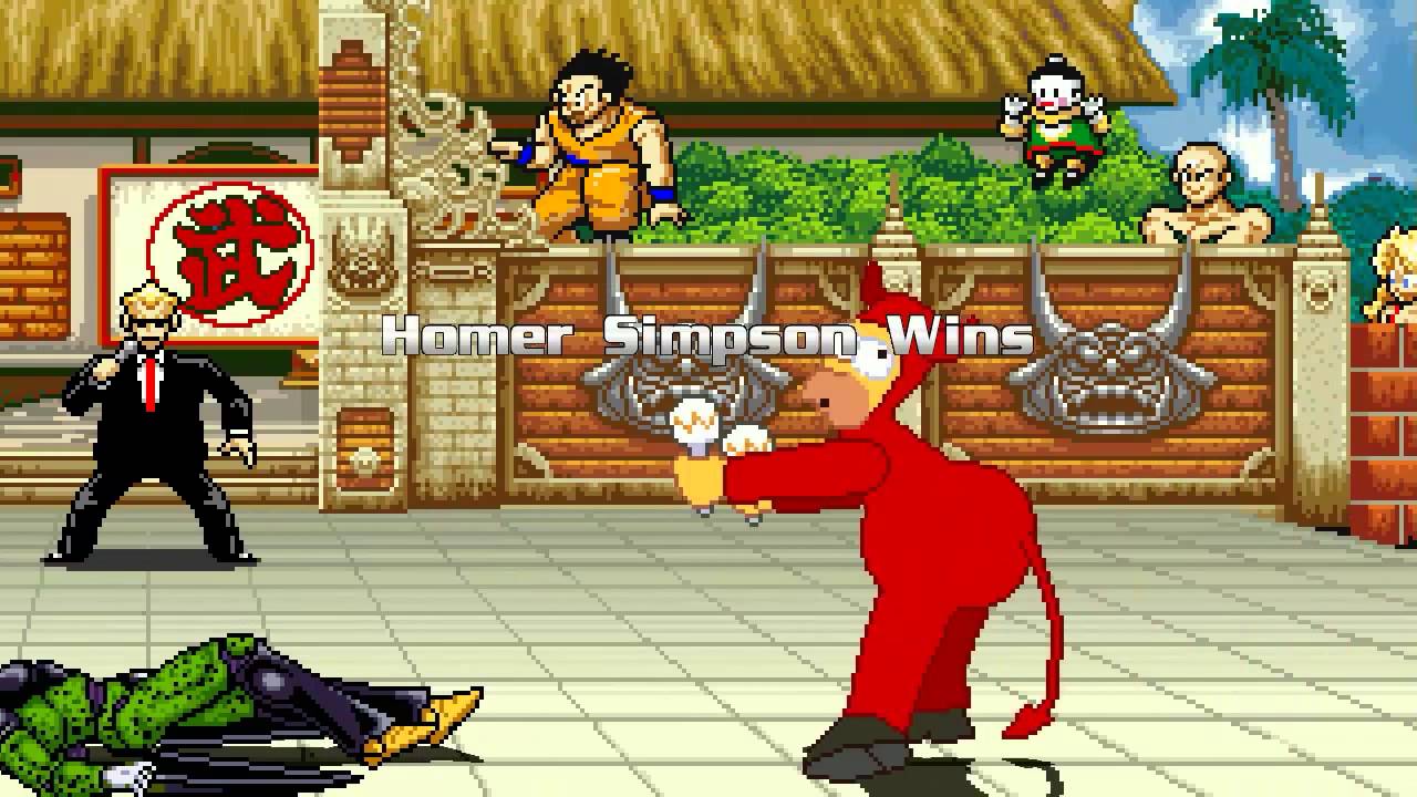 AN Mugen #42: Homer Simpson VS Cell