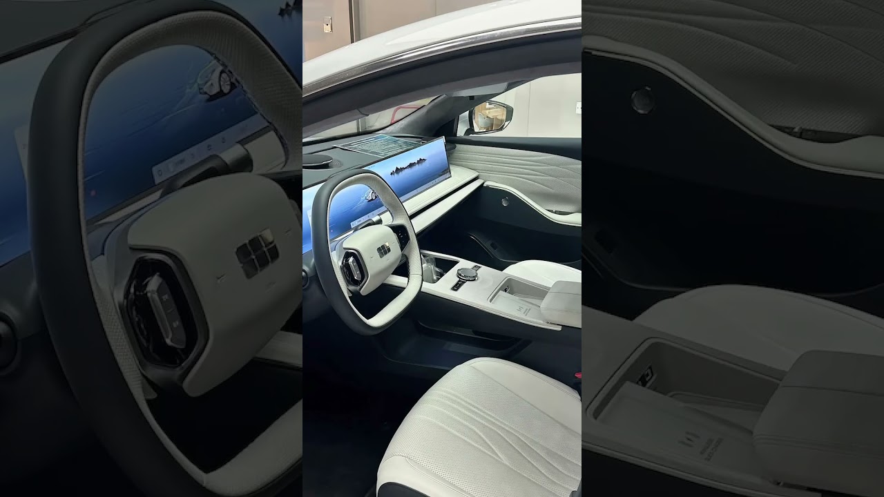 Безрамочные двери с ярким дизайном, Geely Galaxy e8 