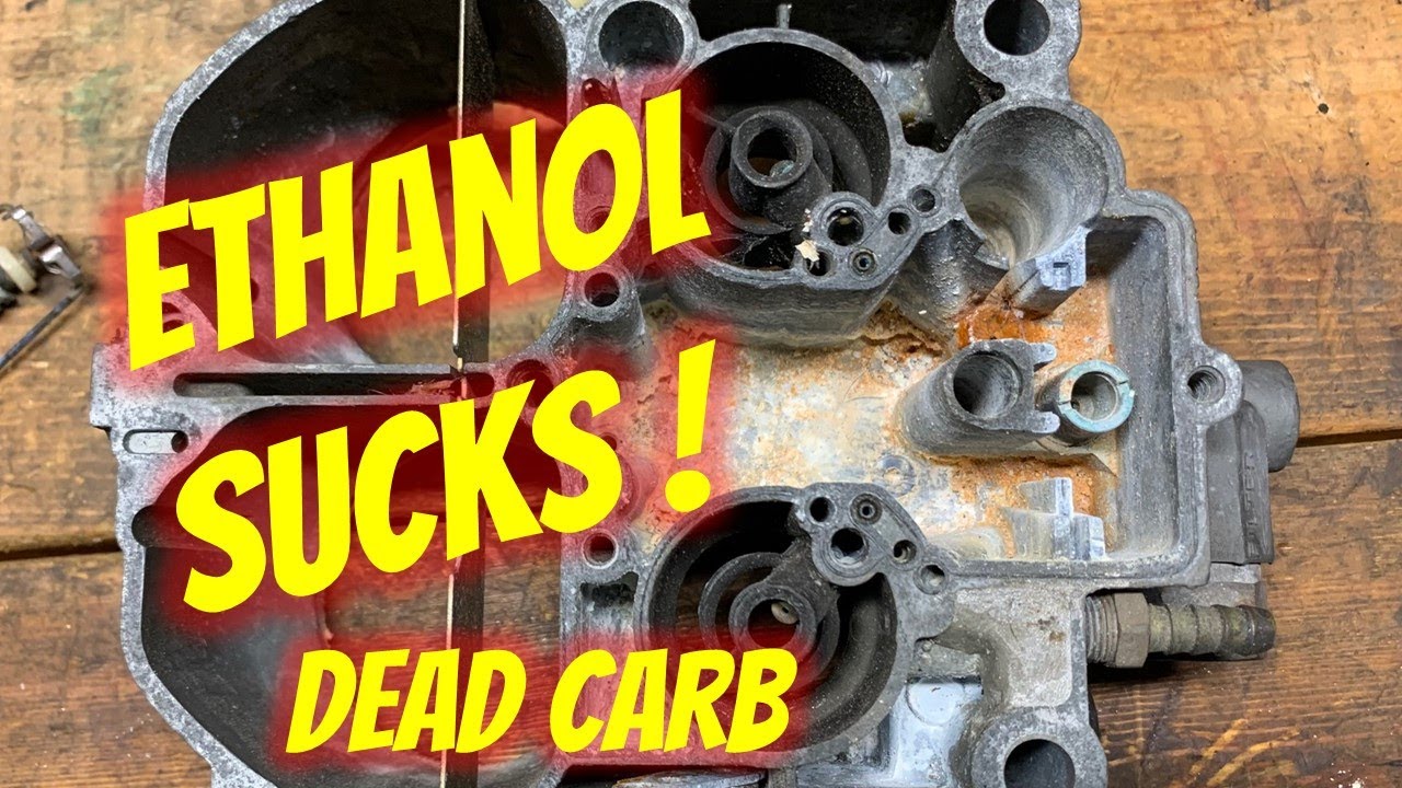 Ethanol Is BAD - Another Carburetor Destroyed!