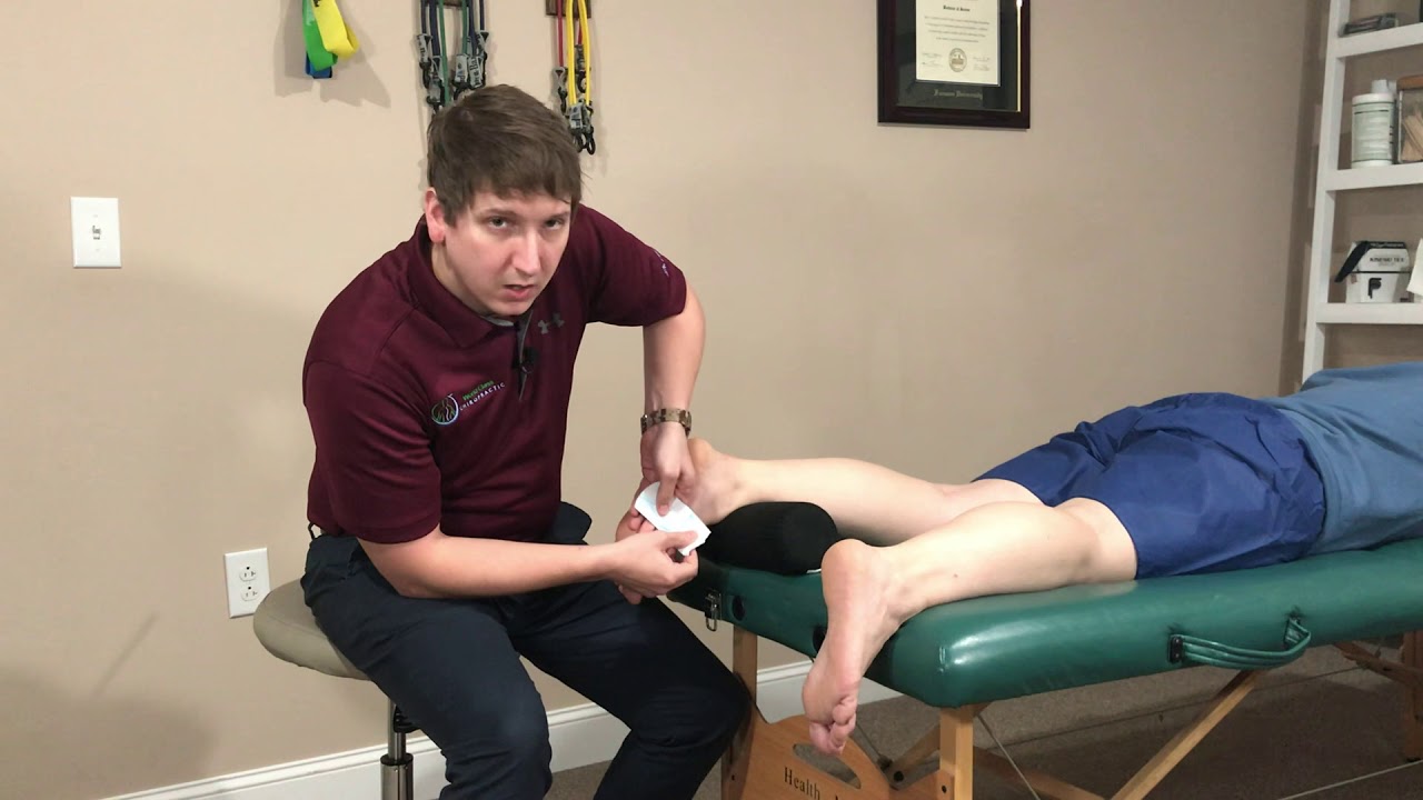 Kinesiotape for Plantar Fasciitis - Your Burlington NC Chiropractor
