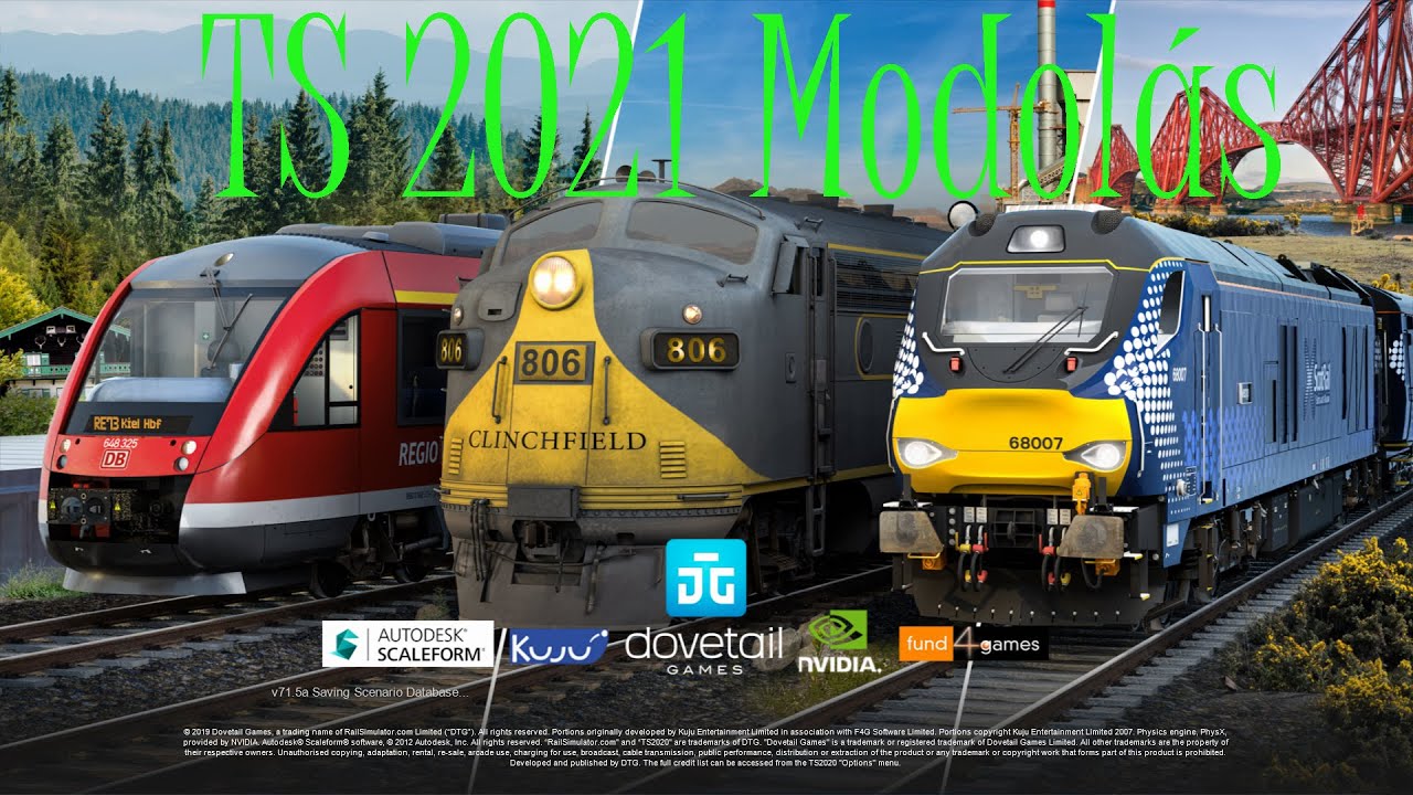 🔥Train Simulator 2021 | Modolás, Vonatok, Objektumok telepítése, Pálya telepítése 🔥