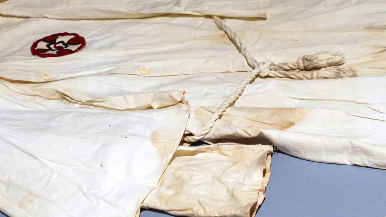 An artifact of racism: a Connecticut Klan robe