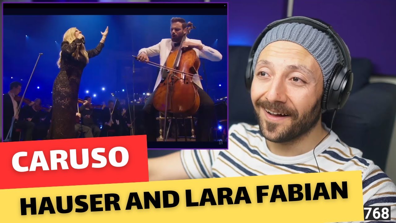 Reaction to Hauser & Lara Fabian&rsquo;s Stunning Duet of Caruso | A Vocal Masterpiece!